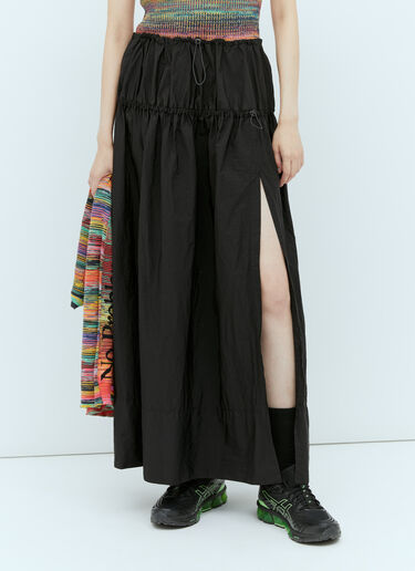 Aries Drawstring Snow Skirt Black ari0254008