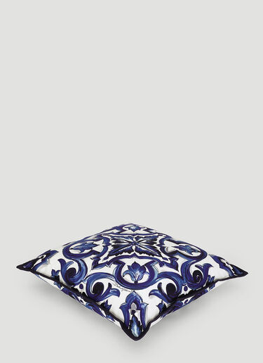 Dolce & Gabbana Casa Canvas Cushion small Multicoloured wps0690030