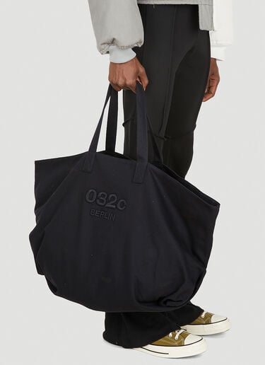 032C Men's Logo Embroidered Tote Bag in Black | LN-CC®