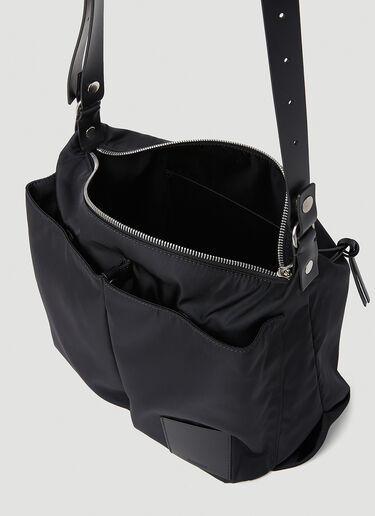 Jil Sander Pilot Shoulder Bag Black jil0153019