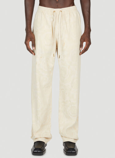 Versace Barocco Chambray Pants Beige ver0153004