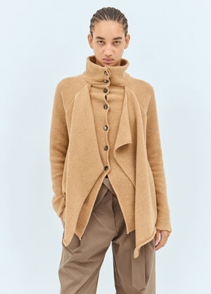 JW Anderson Layered Cardigan Purple jwa0259005