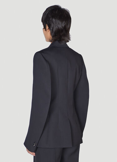 Bottega Veneta 弧形袖燕尾服西装外套 黑色 bov0250068