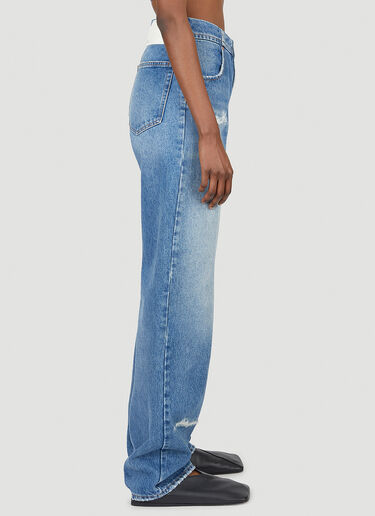 Spliced Jeans MM6 Maison Margiela Spliced Jeans Blue mmm0251019
