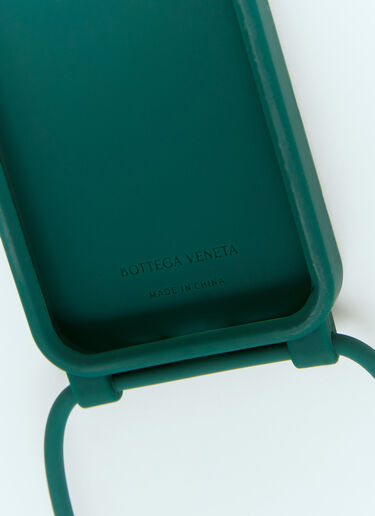 Bottega Veneta iPhone 14 Proケース ストラップ付 グリーン bov0155045