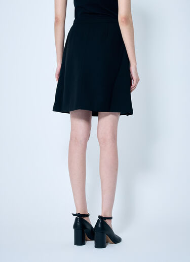 GANNI Light Twill Suiting Skirt Black gan0259033