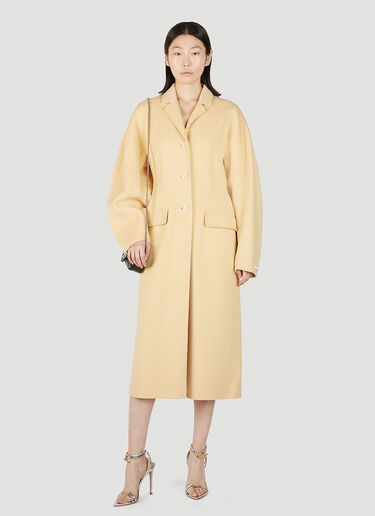 Sportmax Evelin Coat Yellow spx0251001