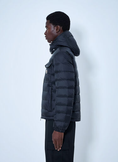 Moncler Verith Hooded Short Down Jacket Black mon0165010