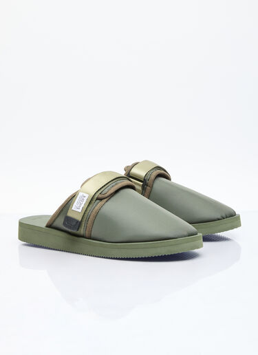 Suicoke Zavo-Cab 穆勒鞋 绿色 sui0156004