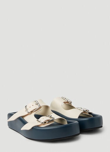 MM6 Maison Margiela Platform Sandals Cream mmm0251024