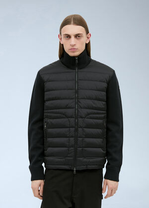 Moncler 衬垫拉链开衫 黑色 mon0157025