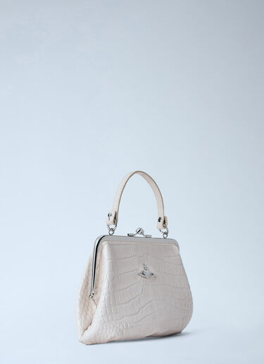 LN-CC® - Vivienne Westwood: Granny Frame Purse - White Vivienne Westwood Granny Frame Purse White vvw0265044