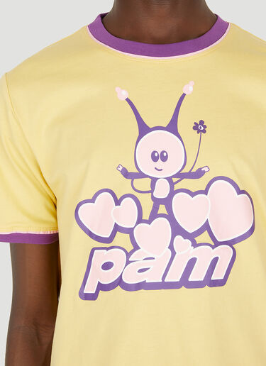 Marpi Love Ringer Tee P.A.M. Marpi Love Ringer Tee Yellow pam0347001