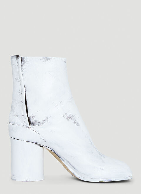 Maison Margiela Tabi Painted Boots Black mla0249006