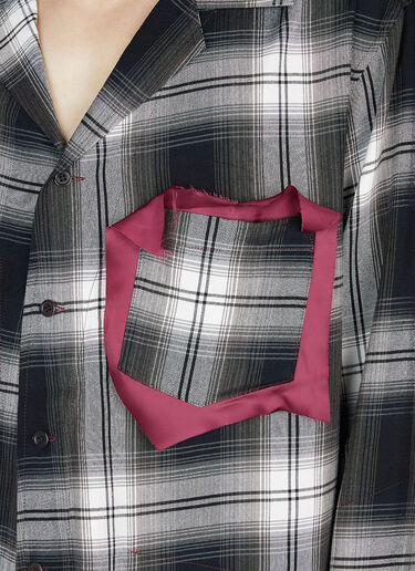 Sulvam Open Collar Shirt Black sul0152006