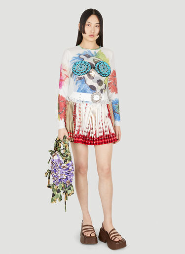 Chopova Lowena Tablecloth Mini Skirt Multicolour cho0248018