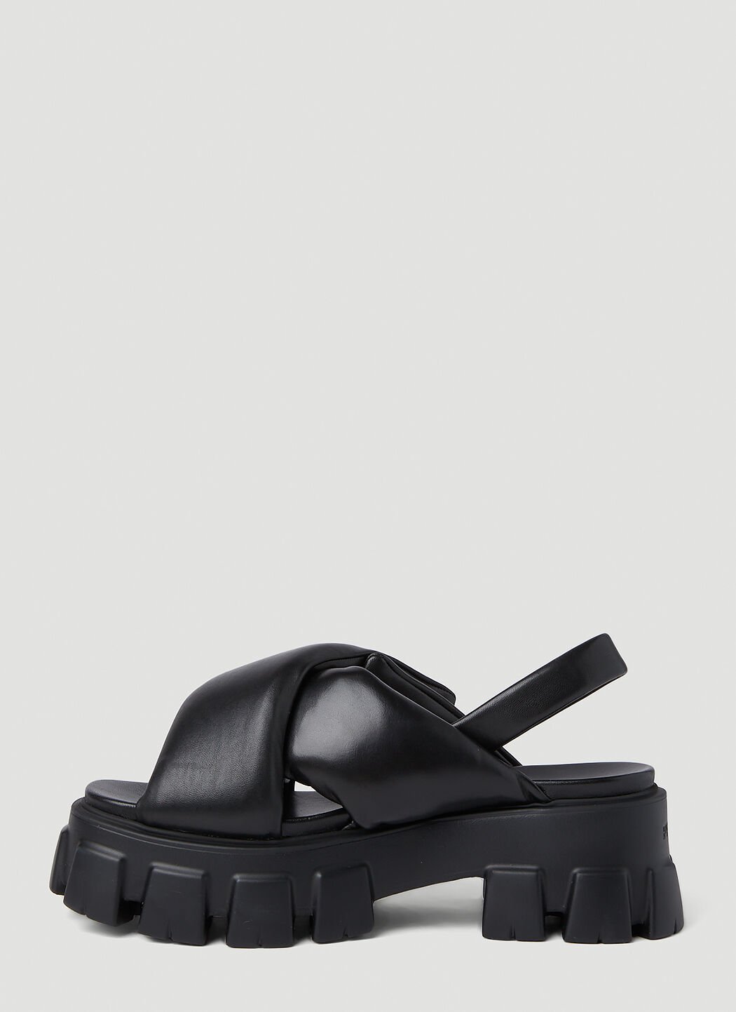 Prada lug sole sandals shop