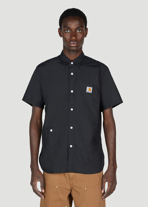 Carhartt WIP Logo Patch Shirt Black wip0159002