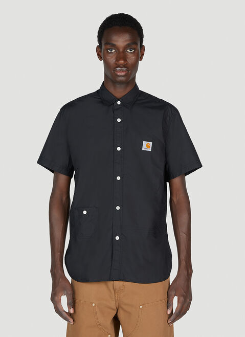 DRx x STEFAN MEIER x LN-CC Logo Patch Shirt White drs0350003