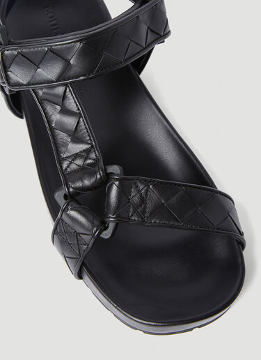 Bottega Veneta Intrecciato Sandals Black bov0155016