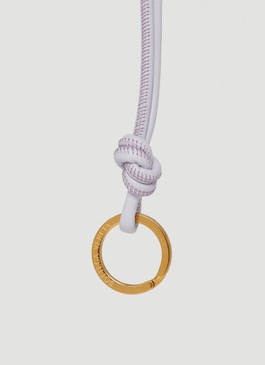 Bottega Veneta Knot Keyring Lilac bov0247133