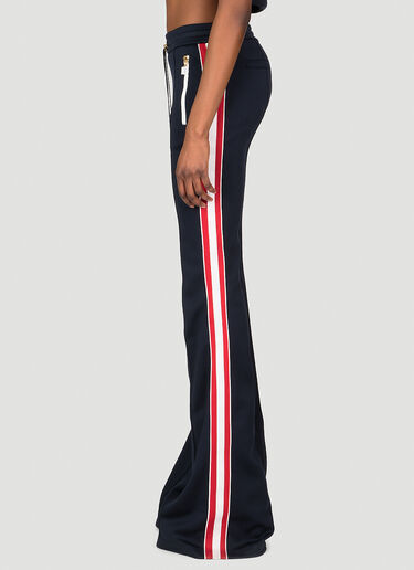 Balmain 70s Flare Track Pants Blue bln0253020