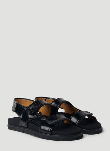 Reike Nen Piping Velcro Mould Sandals Black rkn0251004