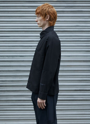 Massimo Osti Studio 徽标衬衫  黑色 mao0158044