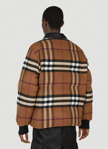 Burberry Wheelton Padded Jacket Brown bur0151051
