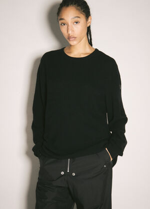 Moncler x Rick Owens Jumbo Crewneck Sweater White mcs0358005