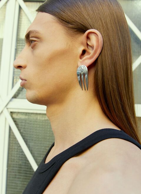 Vivienne Westwood Regenarated Forks Earrings Gold vvw0154038
