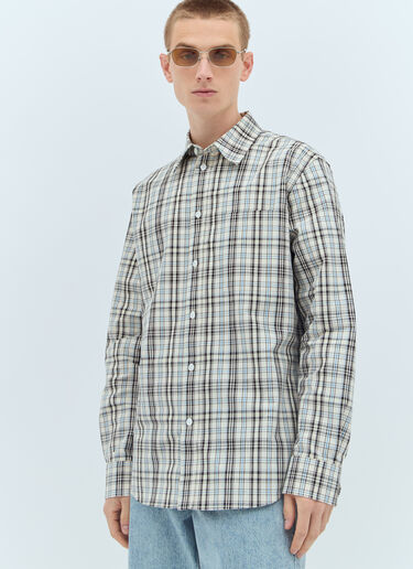 Bottega Veneta 分叉矩形太阳镜  银色 bos0355003