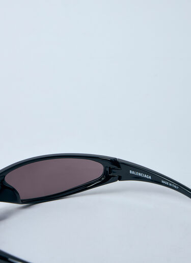 Balenciaga Blade Rectangle Sunglasses Black bcs0360003