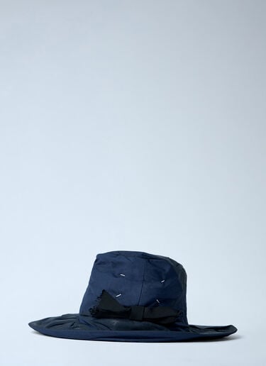Maison Margiela Distressed Bucket Hat Blue mla0264009