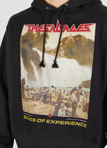The Salvages Voyager N.4 T-Shirt Hooded Sweatshirt Black slv0150008