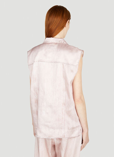 Diesel C-Mohja Denim Sleeveless Shirt Pink dsl0252001