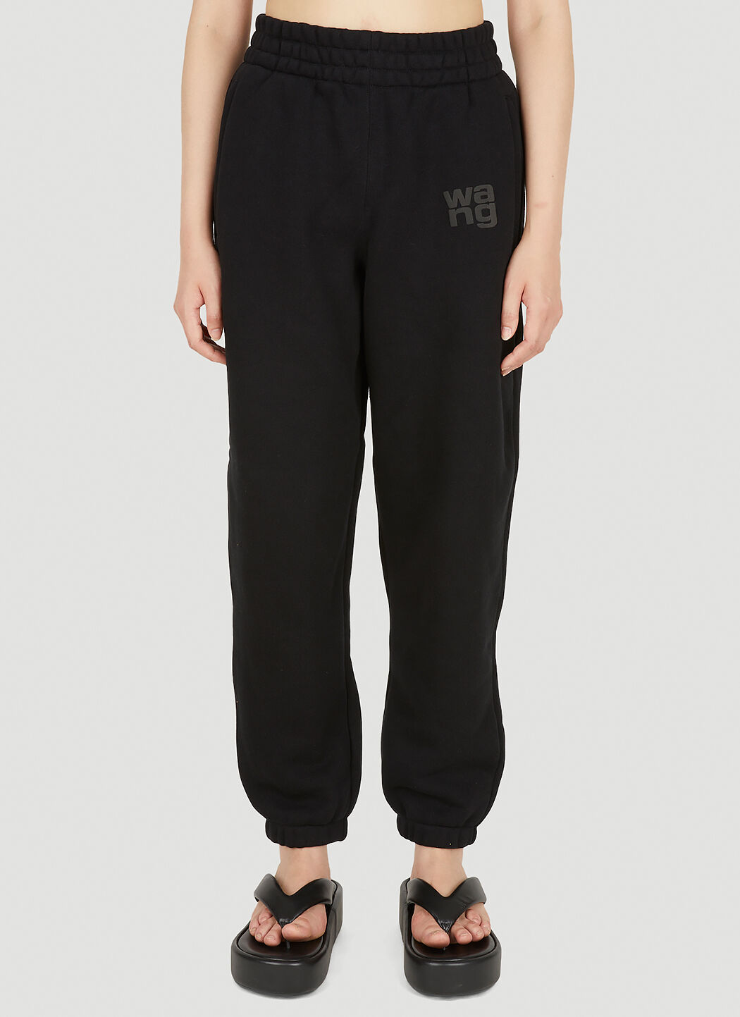 Alexander Wang Logo Track Pants Black awg0253017