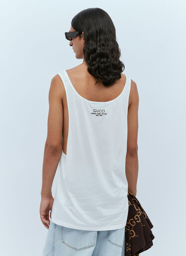 Long Tank Top Gucci Long Tank Top White guc0154020