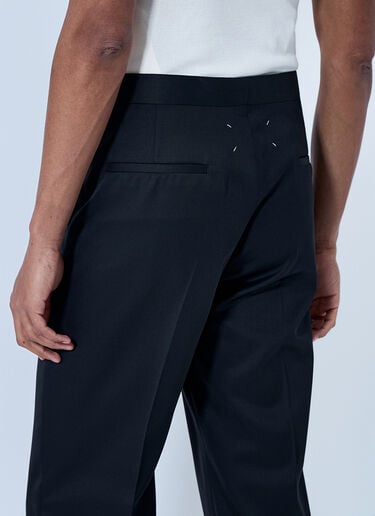 Maison Margiela Wool Tailored Trousers Black mla0164106