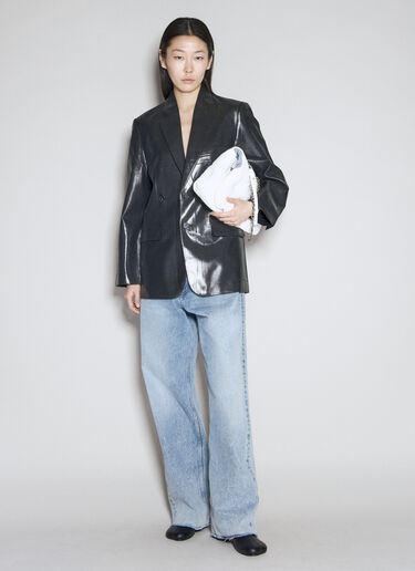 MM6 Maison Margiela Court 浅口鞋 黑色 mmm0255016