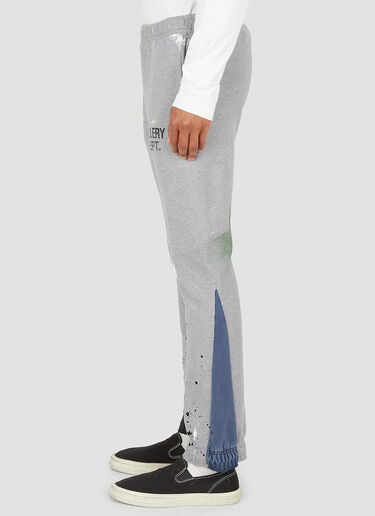 Gallery Dept. Logo Print Flare Track Pants Grey gdp0147035