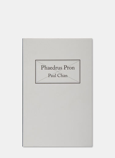 Books Phaedrus Pron by Paul Chan Black bls0505009
