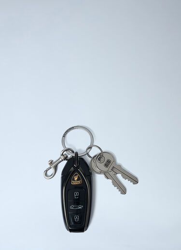 Logo Charm Keyring Balenciaga x Lamborghini Logo Charm Keyring Silver bll0162012