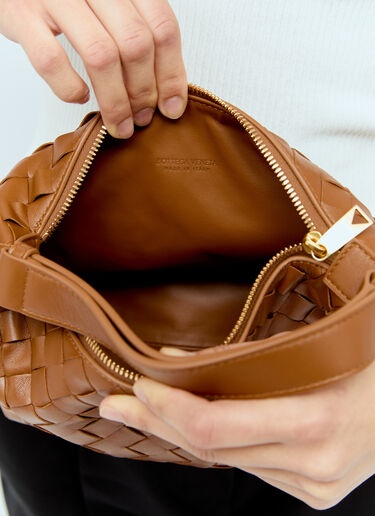 Mini Wallace Shoulder Bag Bottega Veneta Mini Wallace Shoulder Bag Brown bov0256003