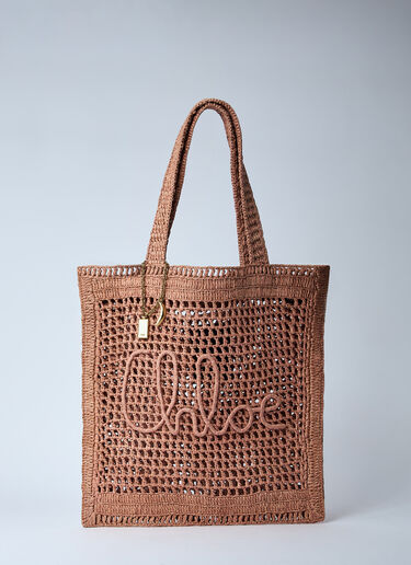 Chloé Summer Banana Tote Bag Beige chl0260023