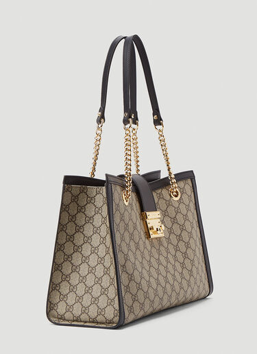 Gucci Padlock GG Medium Shoulder Bag Beige guc0243197