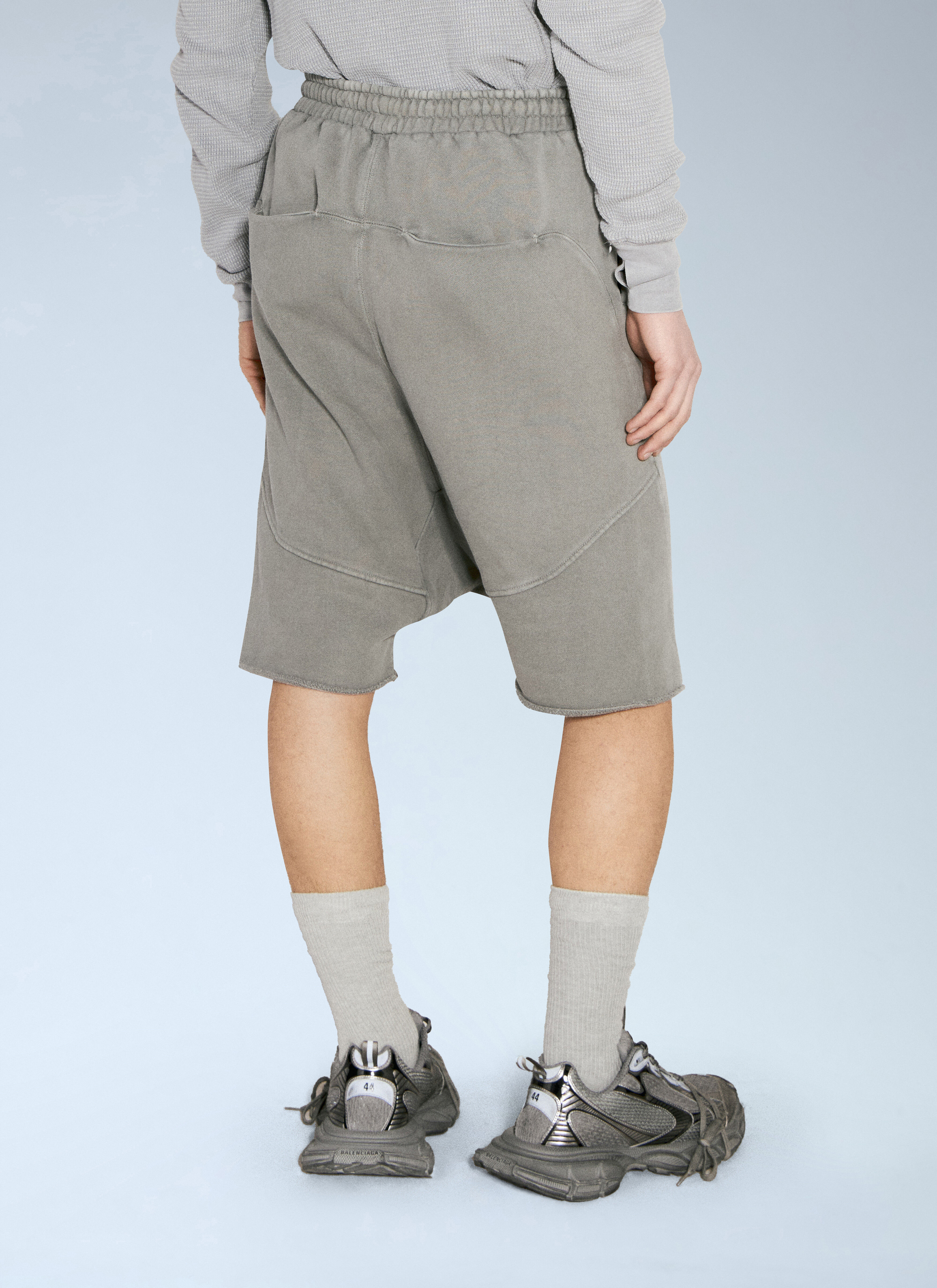 Entire Studios Men's' Heavy Drop Bermuda Shorts in Grey | LN-CC®