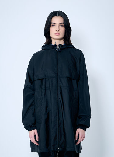 Prada Re-Nylon Hooded Jacket Black pra0260009