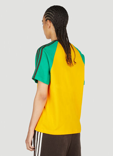 adidas by Wales Bonner Signature Stripe T-Shirt Yellow awb0352009