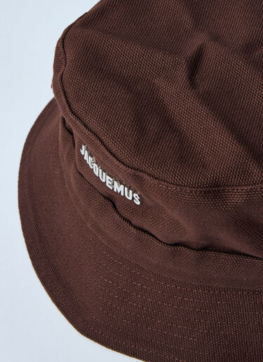 Jacquemus Le Bob Gadjo 渔夫帽  棕色 jac0160024